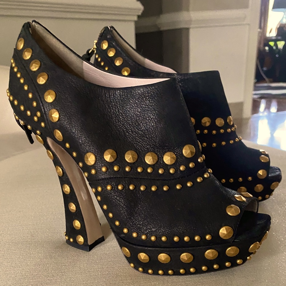 Miu Miu platform heels